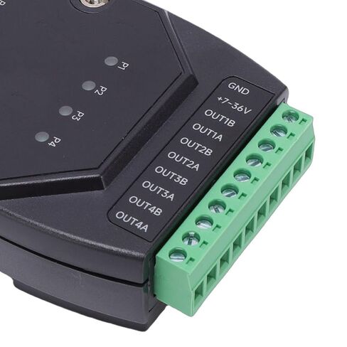 Zunate Industrial 4 Port RS485 Hub, Isolated 485 Data Acquisition Splitter with Rail Mount Support, 300 to 460800bps Wide Baud Rate for Industrial Networks in Saudi Arabia