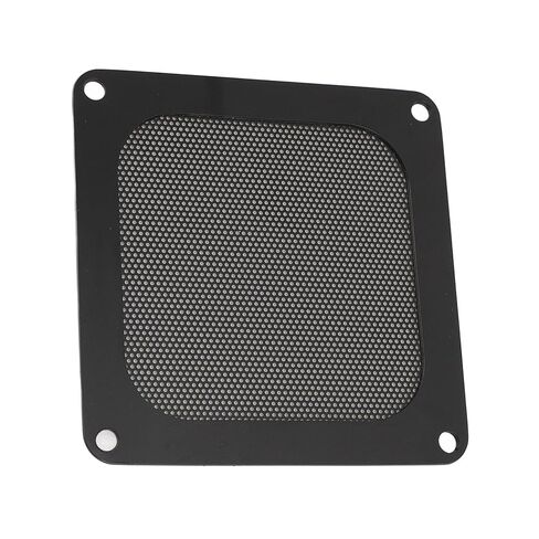 LIANGLIDE 4PCS PVC Computer Fan Filter Grills Magnetic Frame Dust Mesh for PC Cooler Filter 3.66x3.66in, Prevent Dust, Protect Cables, with Easy Installation, Ideal for PC Fan Vent (Black) in Saudi Arabia