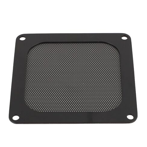 LIANGLIDE 4PCS PVC Computer Fan Filter Grills Magnetic Frame Dust Mesh for PC Cooler Filter 3.66x3.66in, Prevent Dust, Protect Cables, with Easy Installation, Ideal for PC Fan Vent (Black) in Saudi Arabia