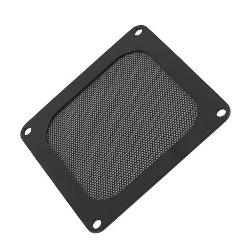 LIANGLIDE 4PCS PVC Computer Fan Filter Grills Magnetic Frame Dust Mesh for PC Cooler Filter 3.66x3.66in, Prevent Dust, Protect Cables, with Easy Installation, Ideal for PC Fan Vent (Black) in Saudi Arabia