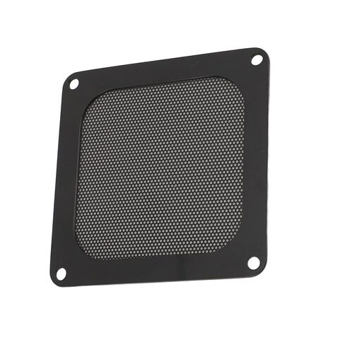 LIANGLIDE 4PCS PVC Computer Fan Filter Grills Magnetic Frame Dust Mesh for PC Cooler Filter 3.66x3.66in, Prevent Dust, Protect Cables, with Easy Installation, Ideal for PC Fan Vent (Black) in Saudi Arabia