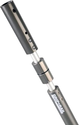 سكة Matthews Grip - أنبوب شبكي متداخل مع جهاز استقبال Jr - 1-1/4 بوصة (1.660 بوصة) أو 1-1/2 بوصة (1.900 بوصة) OD - 4 أحجام، وسكة حديدية سريعة من الألومنيوم لتجهيز الأضواء والكاميرات والخلفيات (1-1/4 بوصة قصيرة) in Kuwait