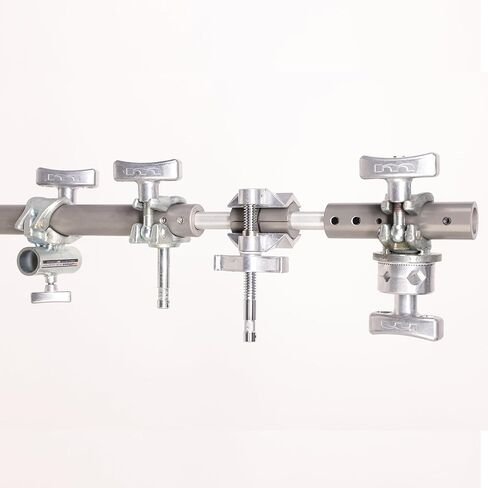 سكة Matthews Grip - أنبوب شبكي متداخل مع جهاز استقبال Jr - 1-1/4 بوصة (1.660 بوصة) أو 1-1/2 بوصة (1.900 بوصة) OD - 4 أحجام، وسكة حديدية سريعة من الألومنيوم لتجهيز الأضواء والكاميرات والخلفيات (1-1/4 بوصة قصيرة) in Kuwait