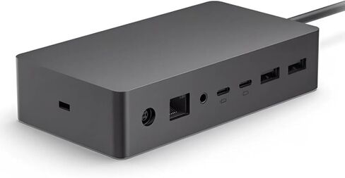 Microsoft Surface Dock 2 Docking Station Bundle - Surface Pro Docking Station Compatible with Surface Pro 7, 7+, 8, 9 (with 5G), Surface Laptop 3, 4, 5, and Surface Book 3 (13" & 15") (Renewed) in Saudi Arabia