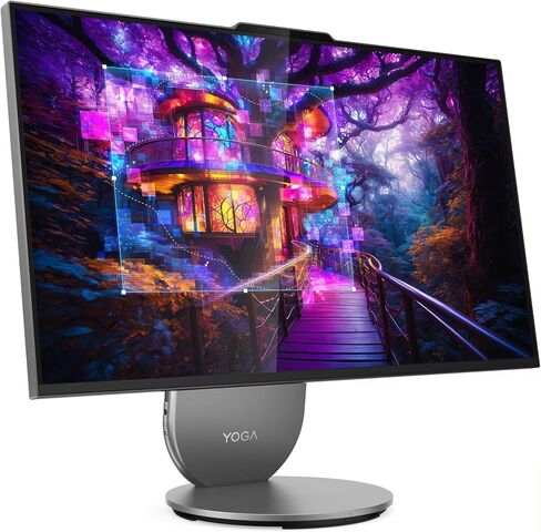 Lenovo Yoga AIO 27Iah10 27" AIO Ultra 7 255H 16GB RAM 1TB SSD W11H (Renewed) in Saudi Arabia
