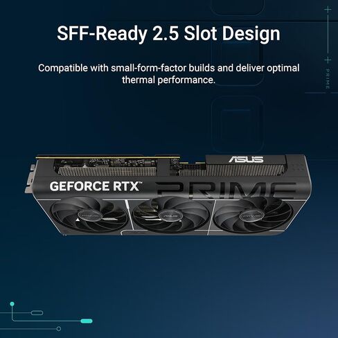 ASUS The SFF-Ready Prime GeForce RTX™ 5070 12GB GDDR7 Graphics Card (PCIe® 5.0, 12GB GDDR7, HDMI®/DP 2.1, 2.5-Slot, Axial-tech Fans, Dual BIOS) (Renewed) in Saudi Arabia