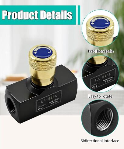 3/8 Inch NPT Hydraulic Flow Control Needle Valve,Single Direction 5000PSI Carbon Steel Hydraulic in Saudi Arabia