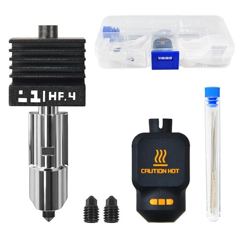 مجموعات Hotend ذات التدفق العالي 0.6 مم P2S، ملحقات نهاية ساخنة لفوهة P2S Hotend القابلة للاستبدال، قطعتان من الفوهات الفولاذية المقواة ذات التدفق العالي 0.6 مم للطابعات P2S ثلاثية الأبعاد، خرج عالي التدفق لتوفير وقت الطباعة in Kuwait