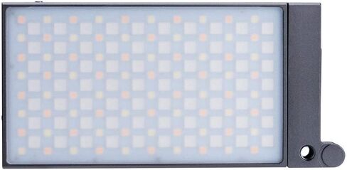 مصباح فيديو Godox RGB Mini Creative M1 LED على الكاميرا (أخضر)، 2500-8500K ثنائي اللون ووضع RGB 360 لون، CRI 97، ضوء جيب مع تأثيرات، وضع الموسيقى، بطارية مدمجة، حامل 1/4 بوصة - 20 (M1GRY) in Kuwait