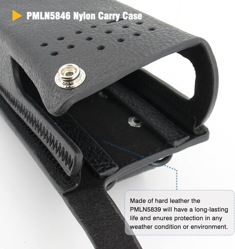 XPR7350 PMLN5839 Radio Nylon Case Compatible with XPR7000 XPR7350 XPR7350E DGP8050 DP4400 DP4401 Portable Radio with Fixed Belt Loop (Non-Display Model) in Saudi Arabia