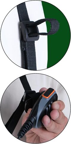 Universal MOLLE Radio Holster Pouch with Shoulder Strap - Tactical Nylon Walkie Talkie Holder for Duty Belt,Compatible with Baofeng Motorola Kenwood Most Handheld Radios Walkie Talkie,2PACK in Saudi Arabia