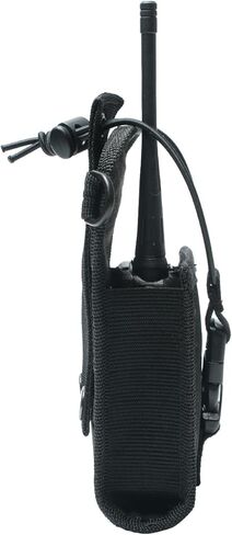 Universal MOLLE Radio Holster Pouch with Shoulder Strap - Tactical Nylon Walkie Talkie Holder for Duty Belt,Compatible with Baofeng Motorola Kenwood Most Handheld Radios Walkie Talkie,2PACK in Saudi Arabia
