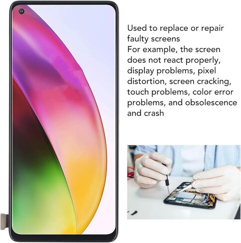 استبدال الشاشة لـ 8 1+8 IN2013 IN2017 IN2015 IN2010 IN2019 6.55 بوصة شاشة LCD رقمية تعمل باللمس مجموعة محول الأرقام مجموعة إصلاح الأجزاء in Kuwait