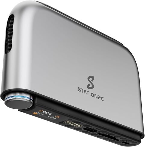 PocketCloud Portable NAS with M.2 NVMe & SD Slots, up to 8TB Capacity (Diskless) & PocketCloud EVA Hard Case Bag, Water-Resistant Travel Carrying Case in Saudi Arabia