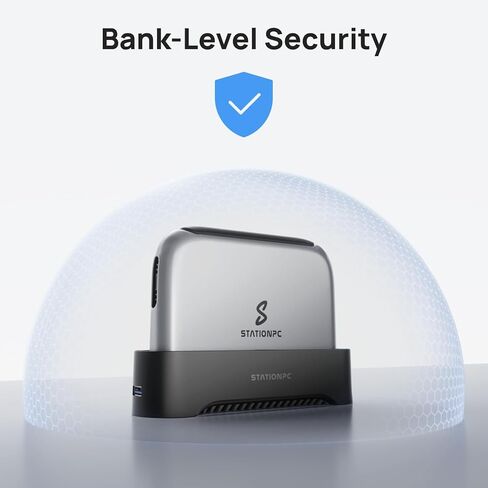 PocketCloud Portable NAS with M.2 NVMe & SD Slots, up to 8TB Capacity (Diskless) & PocketCloud EVA Hard Case Bag, Water-Resistant Travel Carrying Case in Saudi Arabia