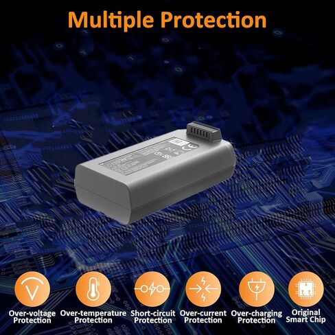 بطارية طيران ذكية بقدرة 2400 مللي أمبير في الساعة متوافقة مع طائرات DJI Mini 2 وMini 2 SE وMini SE بدون طيار in Kuwait