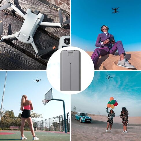 بطارية طيران ذكية بقدرة 2400 مللي أمبير في الساعة متوافقة مع طائرات DJI Mini 2 وMini 2 SE وMini SE بدون طيار in Kuwait