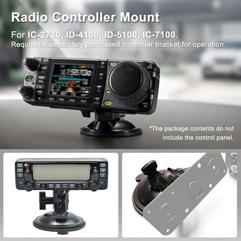 MBF-1 Suction Cup Mount Holder for Icom Mobile Transceiver Control Head IC-2730A IC-2730E ID-5100A ID-5100E in Saudi Arabia