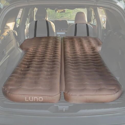 Luno AIR Base Mattress for Subaru Forester (1998+) – SUV Air Mattress for Car Camping w/ 12V Electric Pump, Durable 200D Oxford Fabric, Two Head Support Straps & Repair Patch – Car Camping Mattresses in Saudi Arabia
