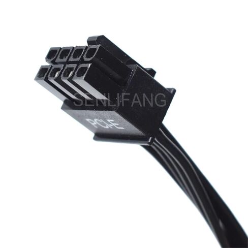 1 قطعة كابل إمداد الطاقة PCI Express GPU 8Pin إلى ثنائي 8(6 + 2) Pin PCI-E بطاقة الرسومات 8Pin 1 إلى 2 الحبل in Kuwait