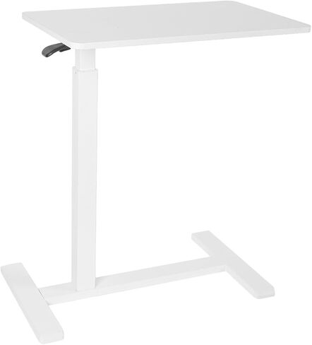 Small Standing Desk, Adjustable Height Sit Stand Desk for Laptop, Compact Standing Desk for Small Spaces, Stable Home Office Desk for Bedroom Bedside Use in Saudi Arabia