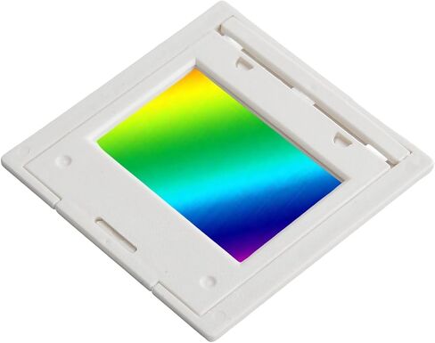 Transmission Diffraction Grating 1600/1200/1000/600/300/80 Lines PET Optical 2mm Sheet for Spectrophotometer Teaching and Spectroscopy Experiment(1000lines/mm) in Saudi Arabia