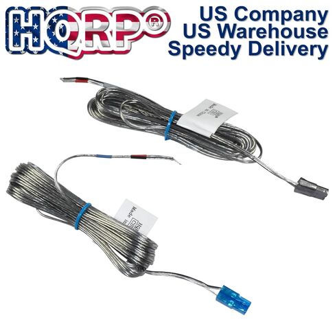 أسلاك سلك مكبر الصوت الخلفية HQRP AH81-02137A A/S متوافقة مع Samsung HT-E5500W HT-E6500W HT-E6730W HT-F5500W HT-F6500W HT-F9730W HT-FM65WC HT-H5500W HW-KM57C HW-Q750 شريط الصوت المنزلي HW-Q850T in Kuwait