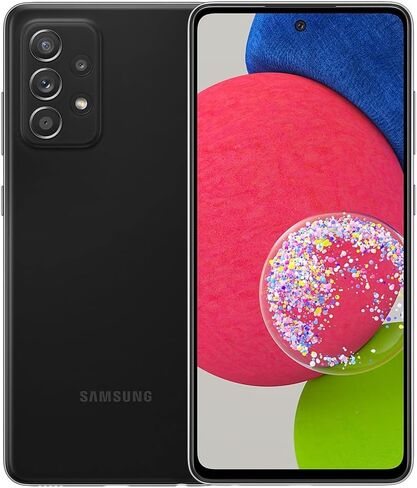 Samsung Galaxy A52 5G, 128GB, Black - Unlocked (GSM Only) (Renewed) in Saudi Arabia