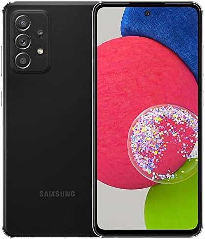 Samsung Galaxy A52 5G, 128GB, Black - Unlocked (GSM Only) (Renewed) in Saudi Arabia