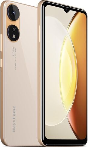 X1 2025 هاتف خلوي جديد 4G LTE GSM غير مقفل بشاشة 6.5 بوصة HD+ هواتف محمولة 2 جيجا رام أندرويد 10 هاتف ذكي 13 ميجابكسل هاتف ذكي ثنائي الشريحة (لسوق T-Mobile فقط في الولايات المتحدة الأمريكية) فتح القفل بالوجه (ذهبي) in Kuwait