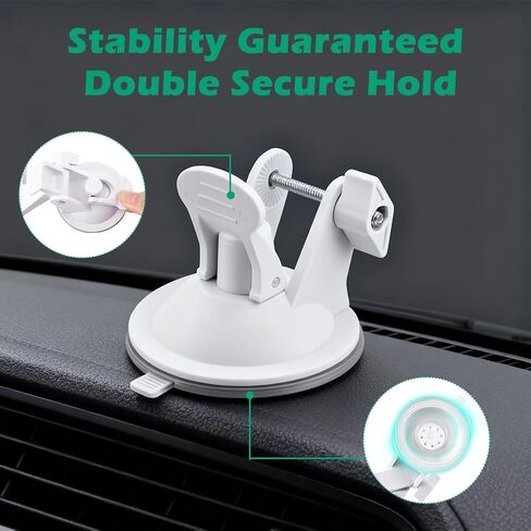 حامل سيارة Starlink Mini للوحة القيادة، حامل Starlink Mini Suction Cup Dash Mount للوحة القيادة والزجاج الأمامي، يضمن إشارة قمر صناعي ثابتة، دعامة حامل سيارة Starlink لمعظم المركبات in Kuwait