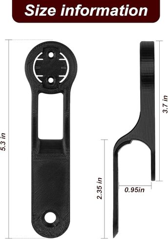 لـ Canyon Gear Groove المتوافق مع Garmin Mount، حامل كمبيوتر من ألياف الكربون، خفيف للغاية 12 جم، ترقية عالية الصلابة، متوافق مع CP0039 / CP0047 / CP0048، مقاوم للطقس in Kuwait