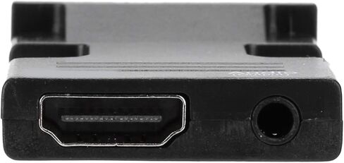HDMI to VGA Adapter, Ultra Small Plug and Play Video Audio Adapter with 3.5mm Audio Output, for Computer Laptop Projector Monitor 1080P HD Support in Saudi Arabia