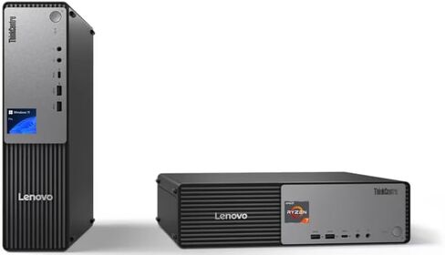 Lenovo ThinkCentre Neo 55s Gen 6 SFF Business Desktop, AMD Ryzen 7 250 Processor, 32GB DDR5, 1TB SSD, HDMI, DP, Ethernet (RJ45),Wi-Fi 7,Bluetooth 5.4, Wired KB & Mouse, Win 11 Pro in Saudi Arabia