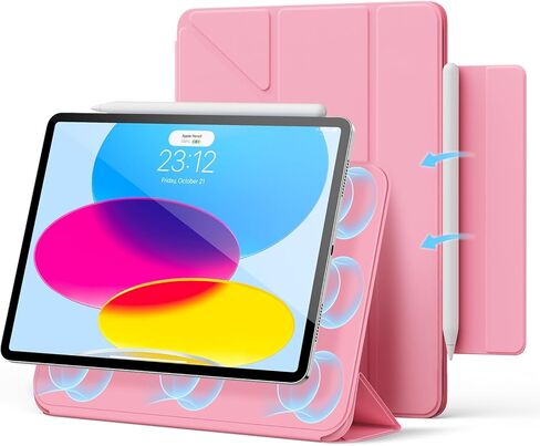 for iPad Air 11 inch Case with Keyboard (M4/M3/M2,2026/ 2025/2024), iPad Pro 11 (4th/3rd/2nd/1st Gen) & Air 5/4th,Magic-Style Magnetic Case Keyboard with 7-Color Backlight, Multi-Touch Trackpad in Saudi Arabia
