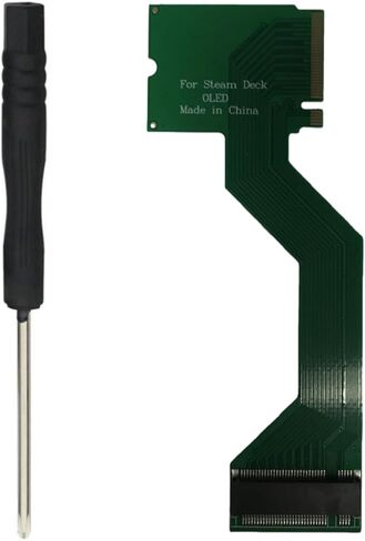 For Steam Deck OLED Handheld Modification M.2 NVMe PCIe 4.0 2230 to 2280 SSD Adapter Converter Board,Modified 2230 to 2280 SSD Converter Expansion Card,OLED Model Expand high capacity storage card in Saudi Arabia