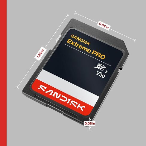 SANDISK 256GB Extreme PRO SD UHS-II V90 Memory Card - Up to 310MB/s Read speeds, up to 304MB/s Write speeds, 8K, IP68 Water and dust Resistant - SDSDXDE-256G-GN4IN in Saudi Arabia