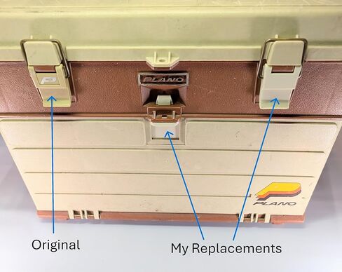 طقم استبدال مزلاج صندوق المعالجة لـ Plano 757-2 Top Latch 1 مزلاج أمامي in Saudi Arabia