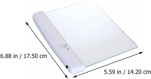 LED Panel Reading Light Eye Protection Reading Lamp White Panel-Shaped for Bedside Use Without Battery in Saudi Arabia