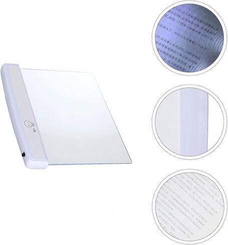 LED Panel Reading Light Eye Protection Reading Lamp White Panel-Shaped for Bedside Use Without Battery in Saudi Arabia