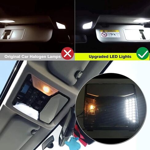 2pcs High Brightness LED Dome Lights Uprgades LED Interior Lamps Quick Install Low Power Consumption for JB23 JB33 JB43 Night Driving Light in Saudi Arabia
