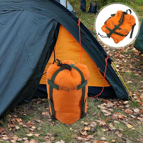 Outdoor Compression Sack Lightweight Camping Stuff Sack Drawstring Closure, Sturdy Storage Bag for Hiking and Travel Gear Organization in Saudi Arabia