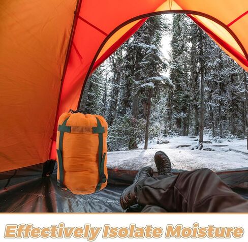 FOMIYES Camping Compression Sack, Lightweight Travel Storage Stuff Sack Drawstring, 15x7 Inch Space-Saving Compression Bag for Backpacking and Outdoor Hiking in Saudi Arabia