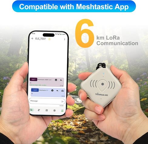 ThinkNode M3 Meshtastic Card Tracker مع GPS WiFi Bluetooth LoRa 915MHz nRF52840 IP66 قابلة للشحن عالية الدقة موقع تعقب Meshtastic جهاز بطاقة تتبع الأصول للداخلية والخارجية in Saudi Arabia
