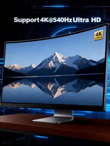 كابل USB4 بسرعة 80 جيجابت في الثانية لـ Thunderbolt 5، كابل USB C إلى USB C بطول 3.3 قدم، عرض نطاق ترددي يصل إلى 120 جيجابت في الثانية، شحن سريع 240 وات PD3.1، شاشة 16K/8K، متوافق مع Thunderbolt 4/3، MacBook، SSD، الشاشة in Saudi Arabia