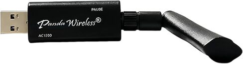محول USB AC لاسلكي Panda Wireless PAU0E AC1200 - مع هوائي عالي الكسب - Win 7/8/10/11، Zorin، Mint، Ubuntu، MX Linux، Manjaro، Fedora، Kali Linux، openSUSE، Rocky وRaspbian in Kuwait