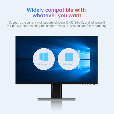 محول BE6500 USB WiFi 7، دونجل شبكة لاسلكية ثلاثي الموجات 6 جيجا هرتز/5 جيجا هرتز/2.4 جيجا هرتز لأجهزة الكمبيوتر المحمول المكتبية، هوائيات عالية الكسب 2x6dBi، متوافقة مع Windows 11/10، WPA3،4K-QAM، MU-MIMO in Kuwait