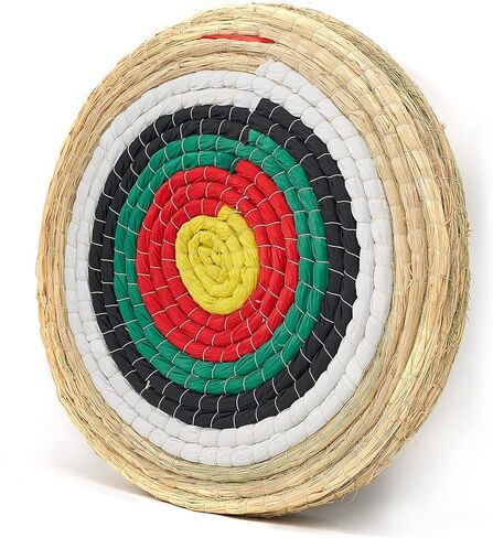 Archery Targets for Backyard 20 Inch Traditional Hand-Made Round Straw Archery Target Bow & Arrow Target for Archery Practice in Saudi Arabia