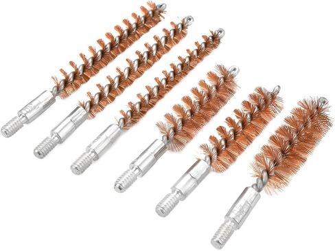 General Pistol Cleaning Kit, 22cal Air Tube Cleaning Kit, 22, 357, 38, 9mm, 40, 45 Caliber Pistol Cleaning Kits, Equipped with Brass Serrated Adapter and Nylon Flexible Cable, Packed in A Storage Box in Saudi Arabia