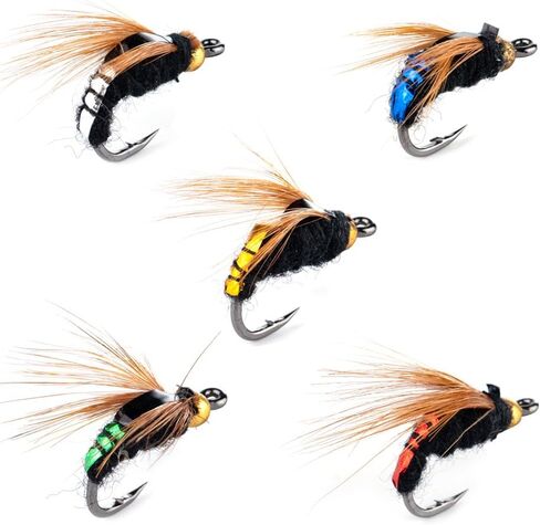 10pcs, Artificial Nymph Fly, Bead Head, Bionic Insect, Fishing Lure Hook in Saudi Arabia